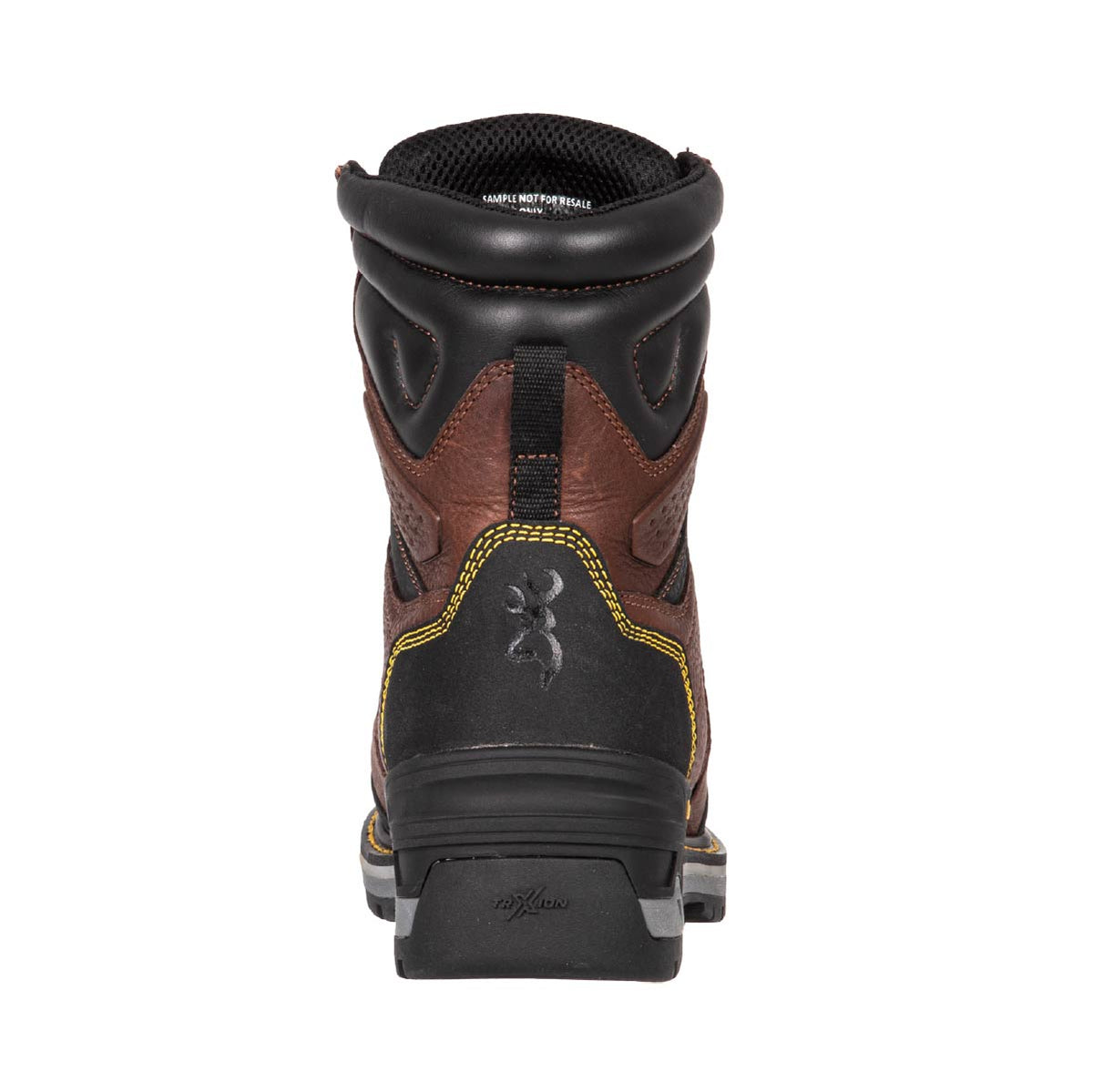 Botte de travail Griffond Browning. Semelle TRXION résistant huiles et acides, construction Goodyear, isolation Thinsulate 200g. Durable et ressemelable.