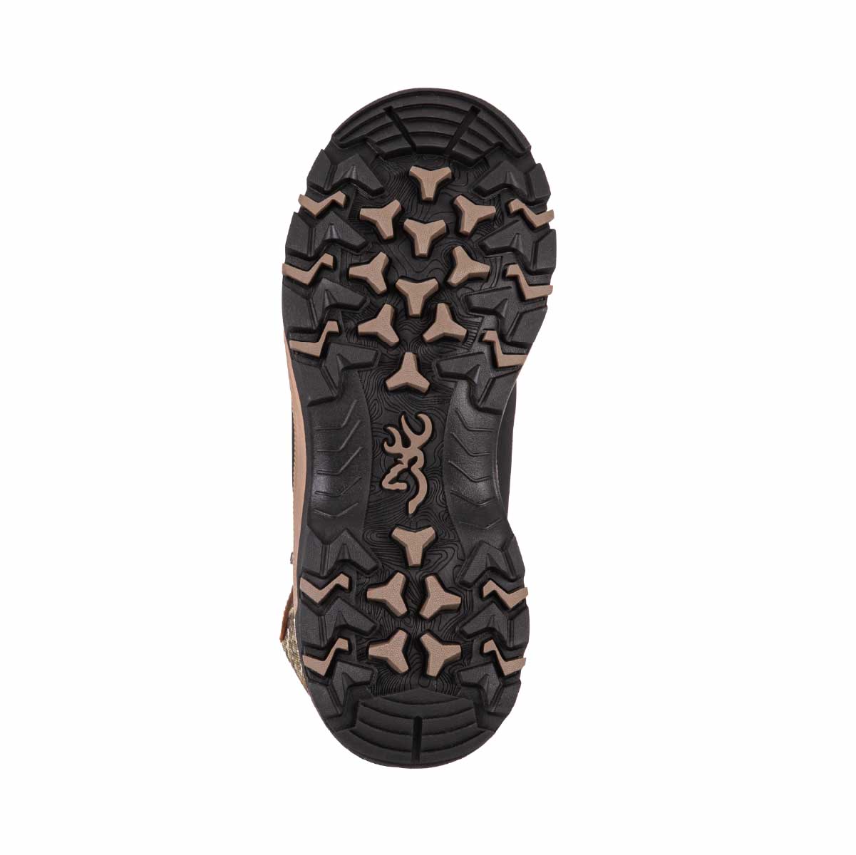 Botte de chasse Huntsman Browning en cuir huilé Crazy Horse. Isolation PrimaLoft 100g, membrane imperméable respirante. Terrains accidentés et longues marches.